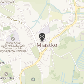 Cztery Łapy u Agaty na mapie