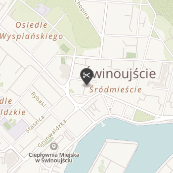 Złota Łapka na mapie