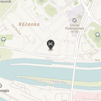 Cztery Łapy na mapie