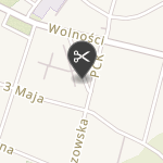 Pieszczotka na mapie