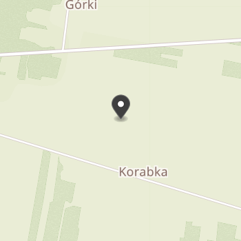 Schronisko w Korabiewicach na mapie