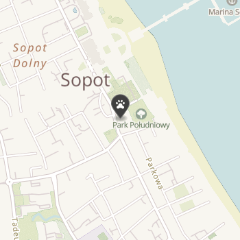 Borsuk na mapie