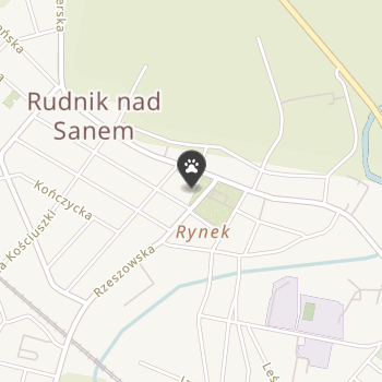 Psia Kość na mapie