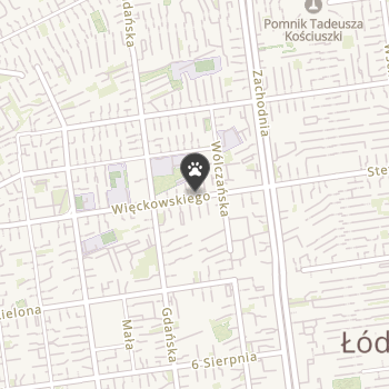 pod Złotym Psem na mapie