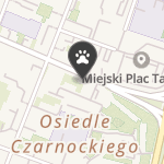 Psia Kość na mapie