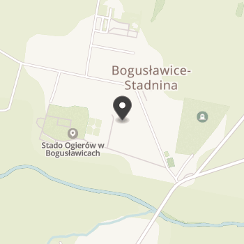 Stadnina Ogierów w Bogusławicach na mapie