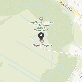 Stajnia Magnes na mapie