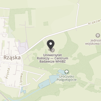 Uniwersytet Rolniczy — Centrum Badawcze Whibz na mapie