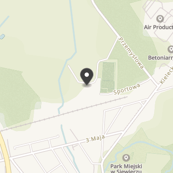 Gościeniec Siewierski na mapie