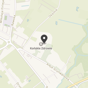 Końskie Zdrowie na mapie