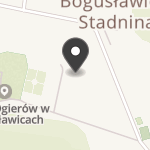 Stadnina Ogierów w Bogusławicach na mapie