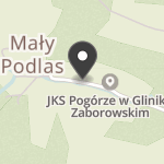 Jks Pogórze w Gliniku Zaborowskim na mapie
